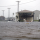 Rockport, Texas, on Saturday. (AP)